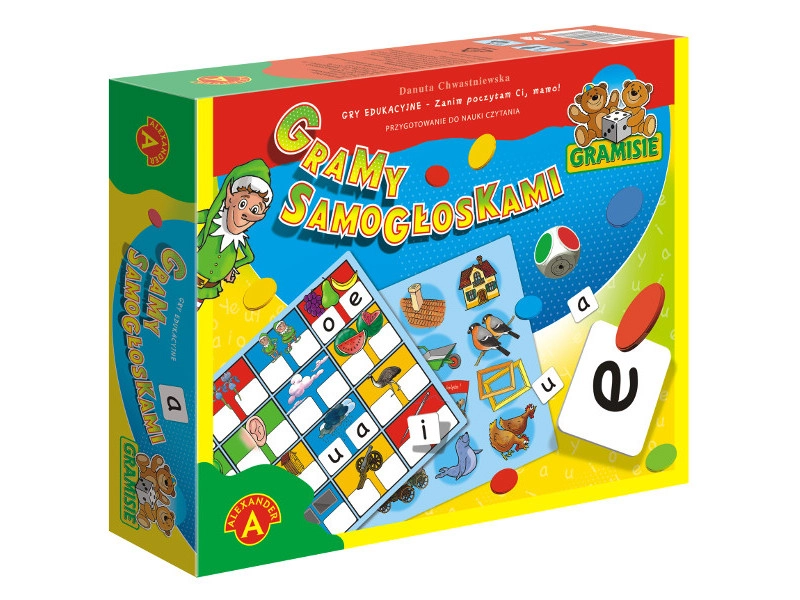 Gramy samogłoskami – vzdělávací hra pro nácvik samohlásek