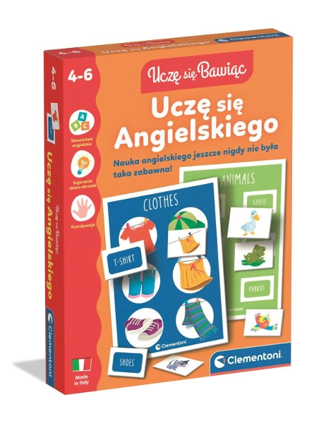 Levně Učím se anglicky – jednoduchá edukativní hra pro děti 4–6 let