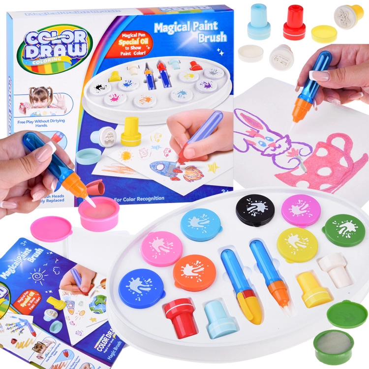 Magický vodní štětec color draw – sada na malování vodou s doplňky