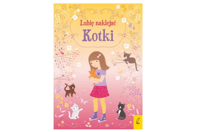 Kotě – sešit s barevnými samolepkami