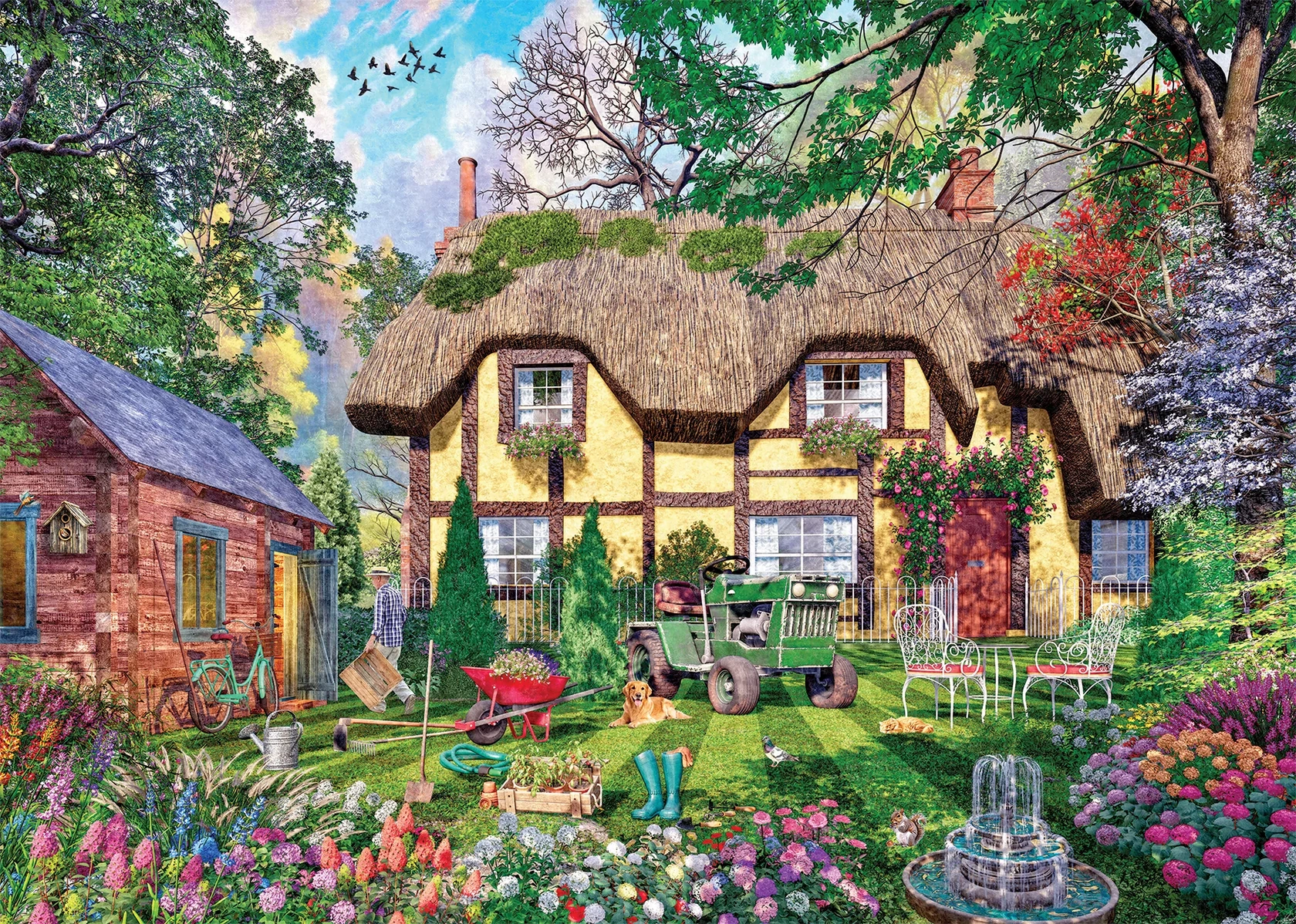 Falcon puzzle správcův domek 1000 dílků