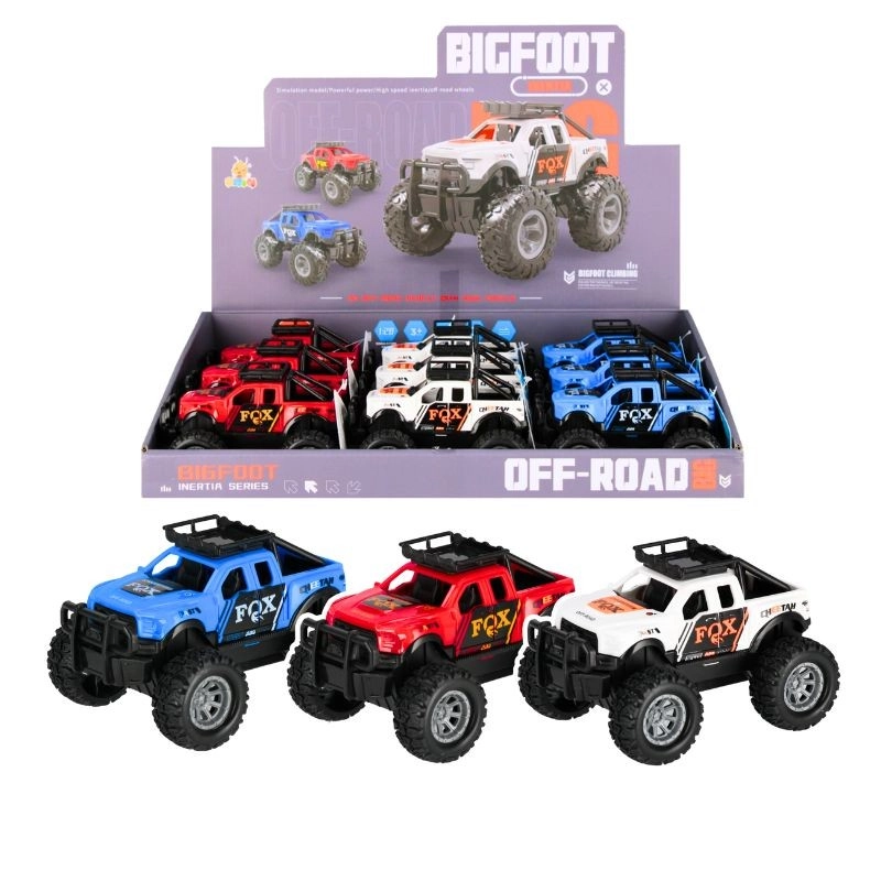 Terénní autíčko 12 cm – odolné off-road autíčko pro děti