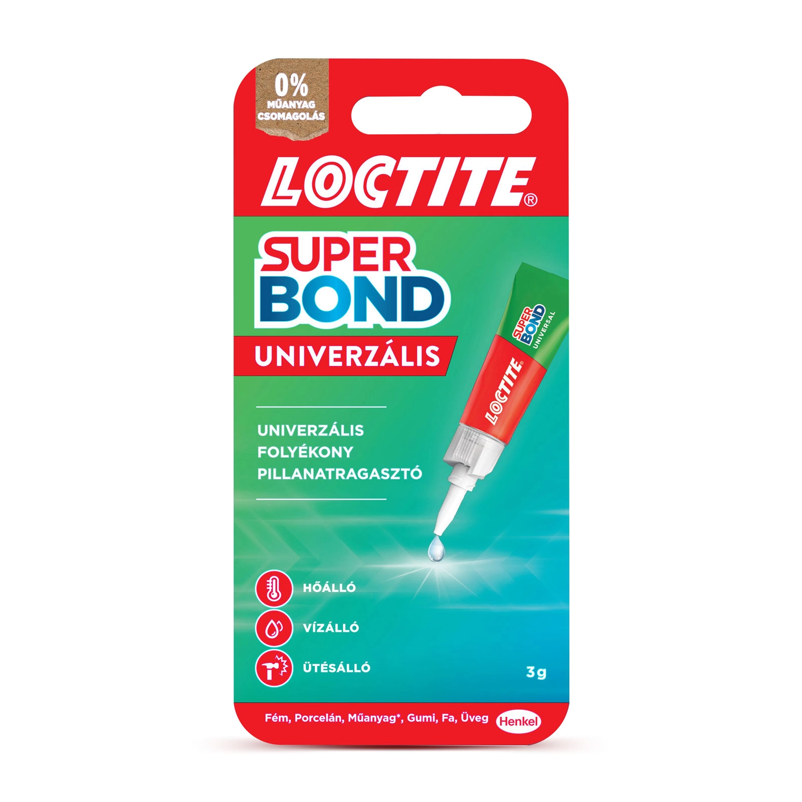 Sekundové lepidlo Loctite Super Bond 3 g