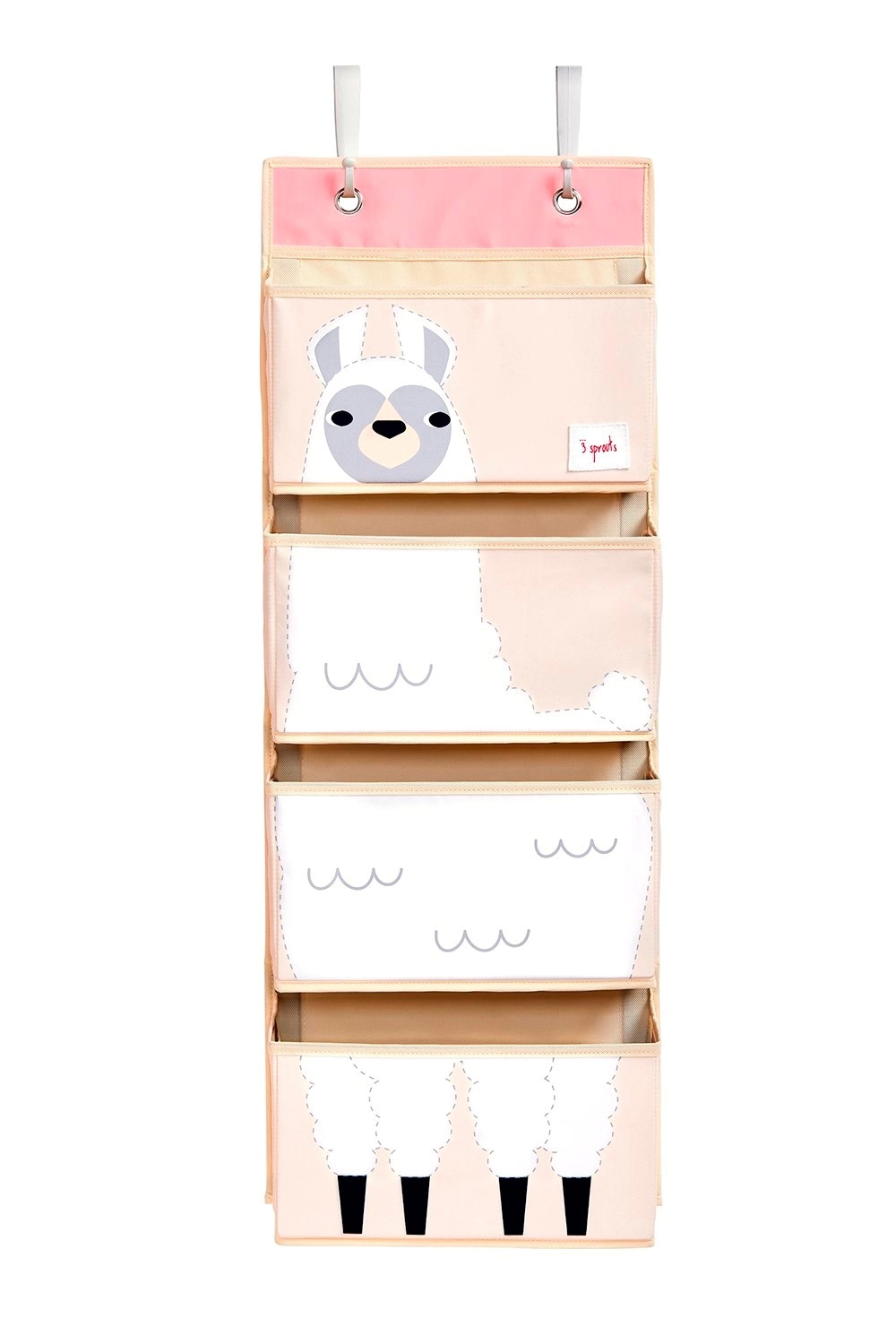 3 Sprouts závěsný organizér Llama white