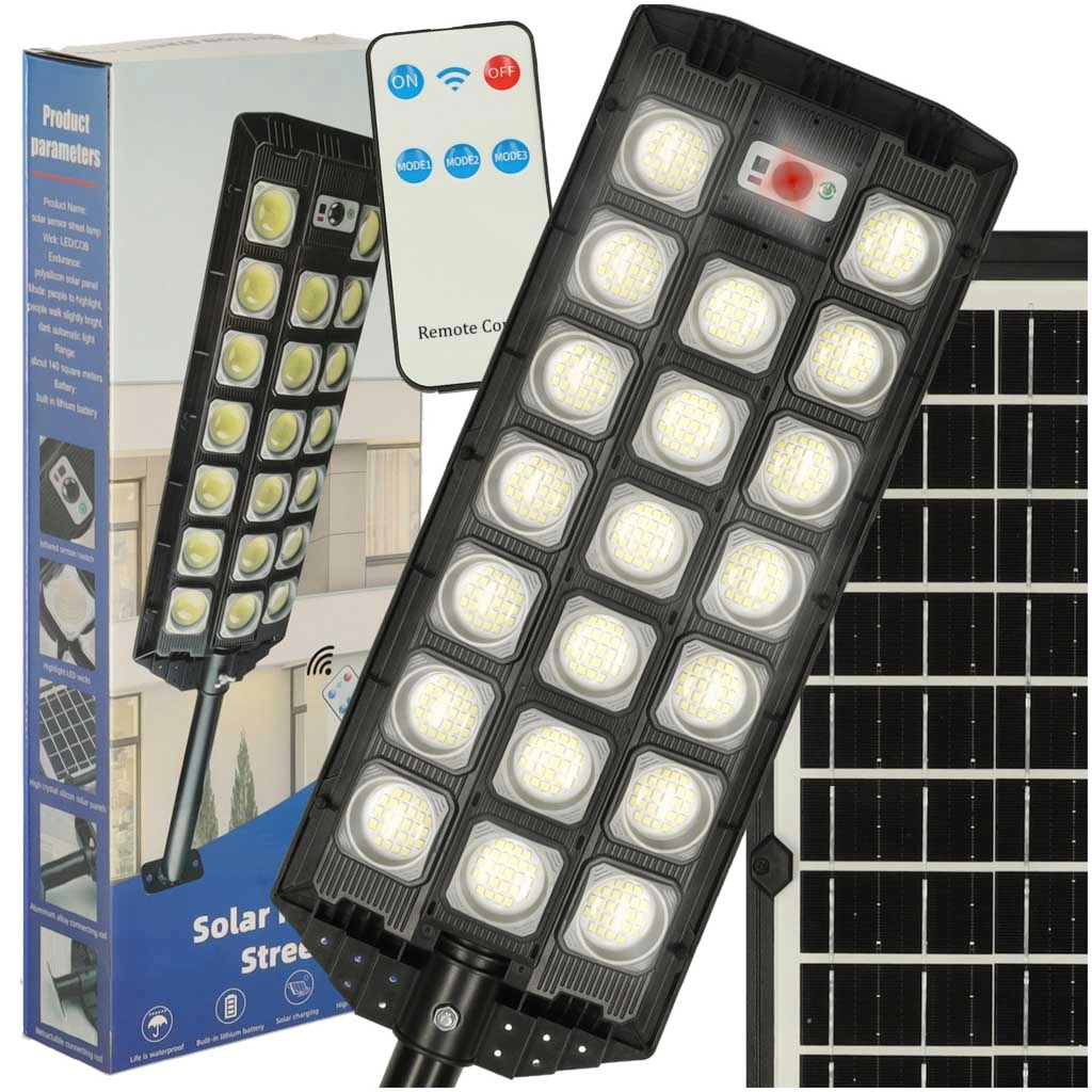 Venkovní solární LED halogenová lampa