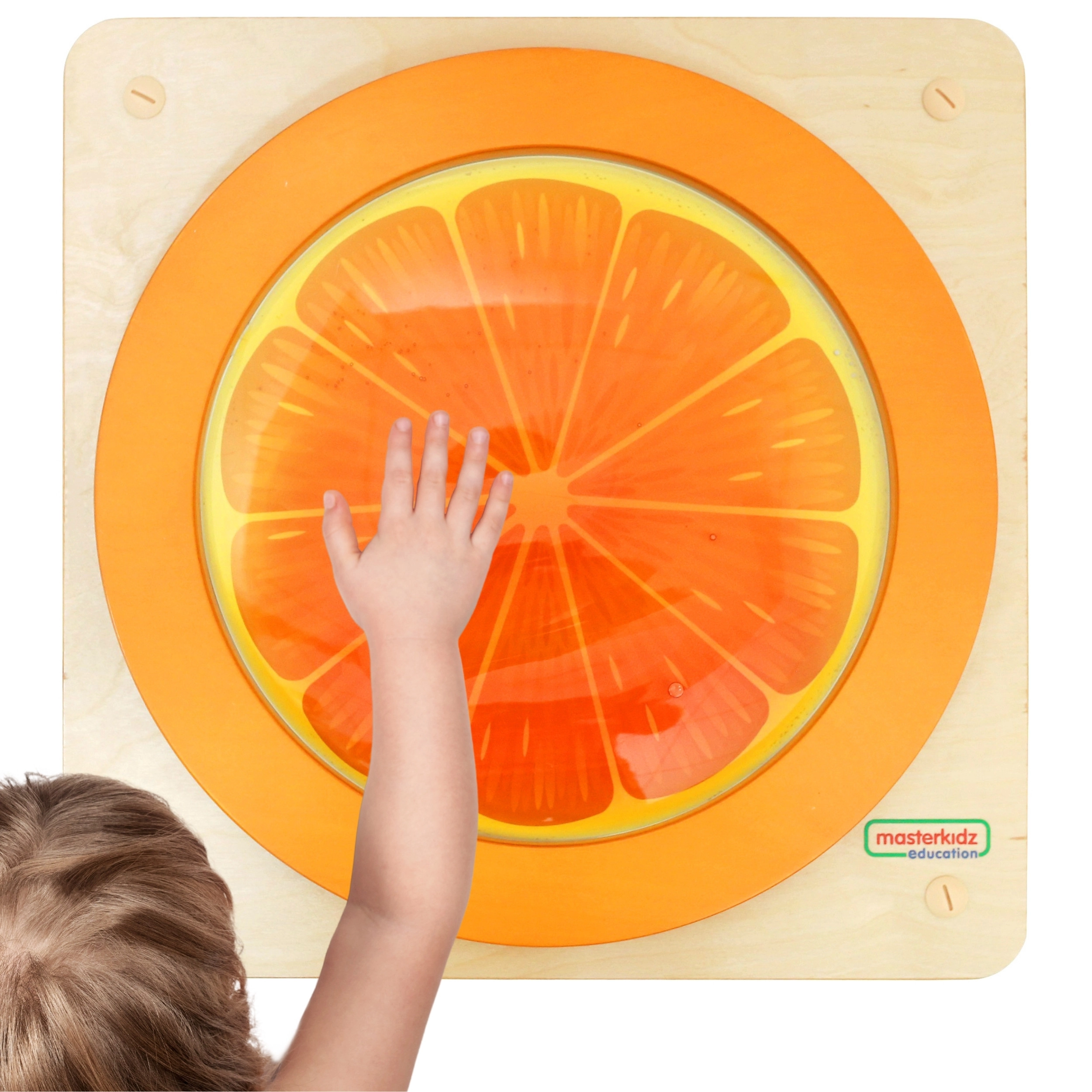 Masterkidz smyslový nástěnný panel Pomeranč