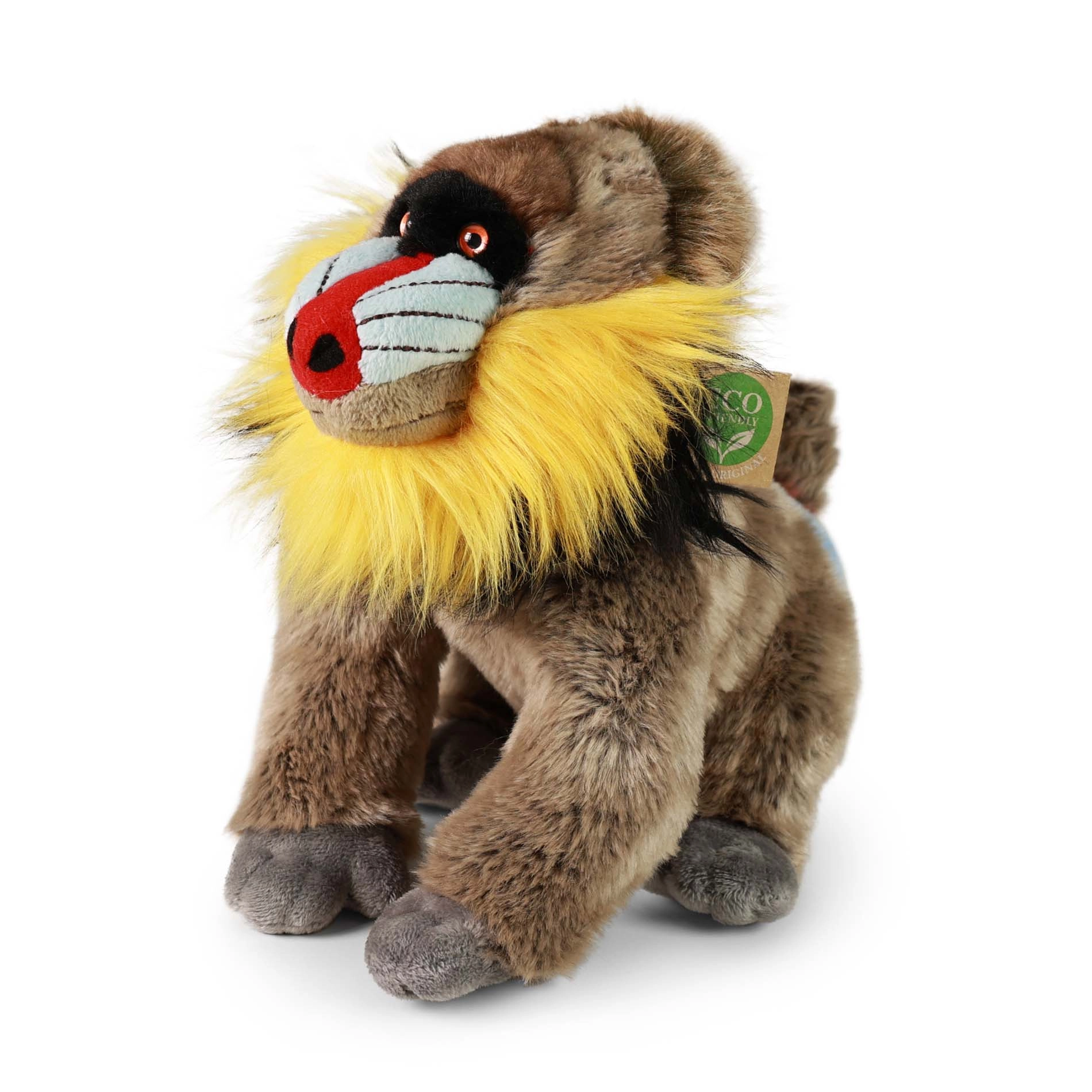 ECO-FRIENDLY opice mandril 28 cm