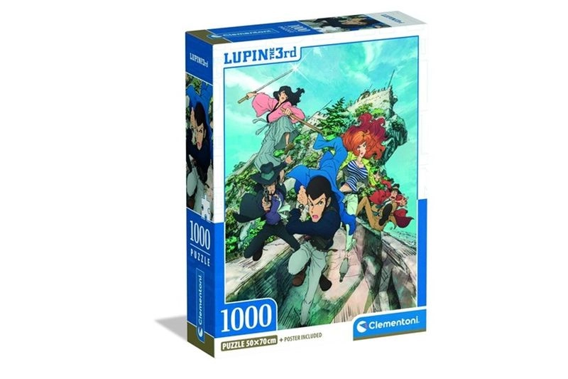 Puzzle Compact Lupin III 1000 dílků