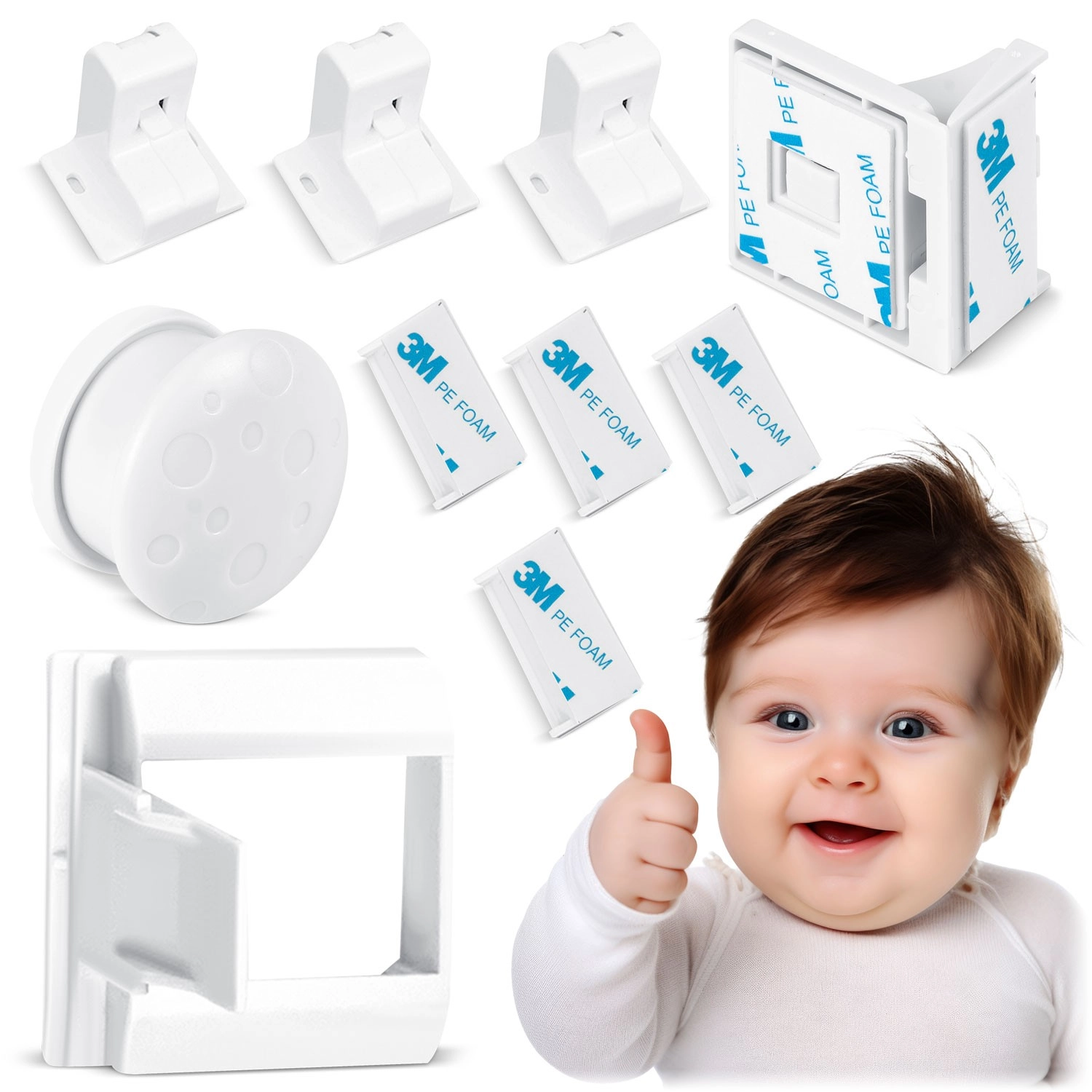 Ricokids Magnetický chránič skříněk 798000 4 ks