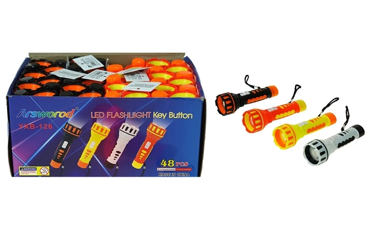 Mini LED svítilna pro děti s poutkem