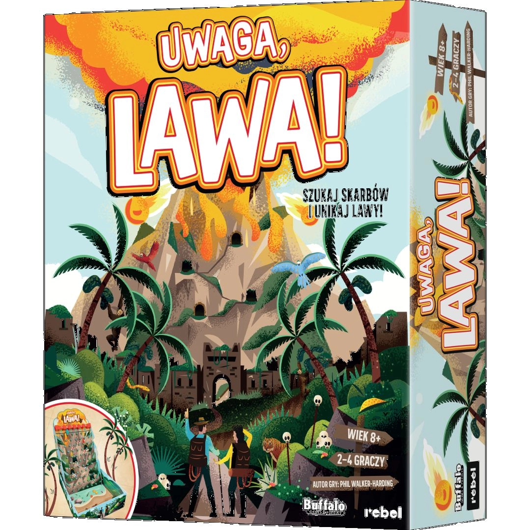 Uwaga, lawa! – rodinná desková hra