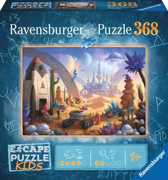 Ravensburger EXIT puzzle pro děti kosmická bouře 368 dílků