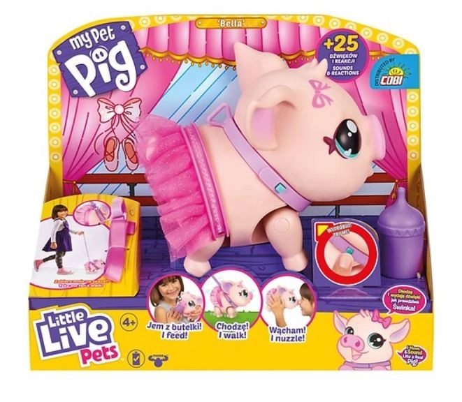 Interaktivní figurka Little Live Pets Ballerina Pig