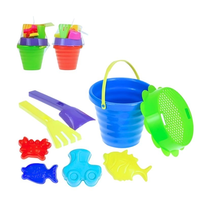 Sada na písek 7 ks – 3 barvy