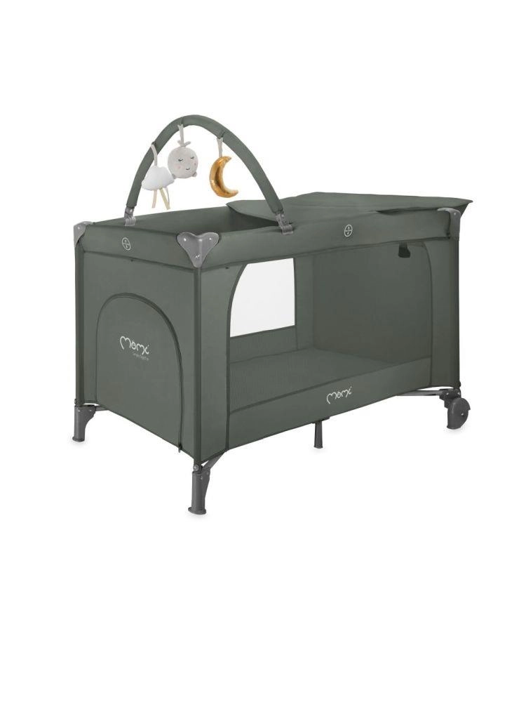 Cestovní postýlka MoMi Belove Plus zelená