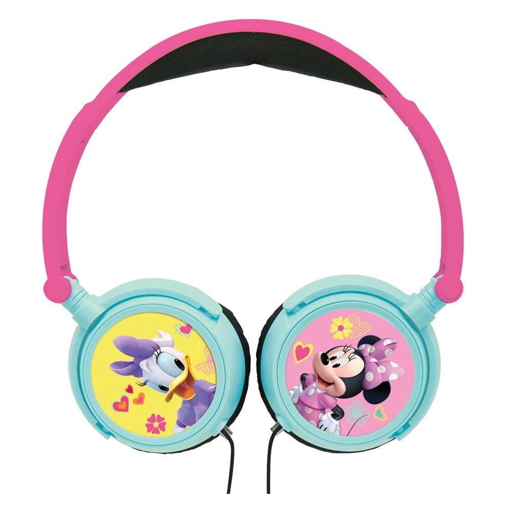 Levně Skládací dětská drátová sluchátka MINNIE