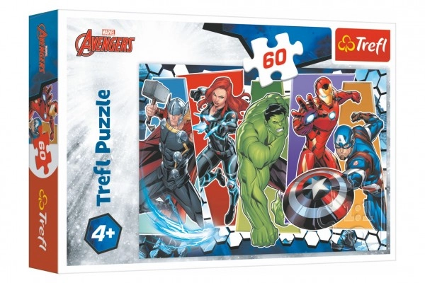 Levně TREFL Avengers: Neporazitelní 60 dílků