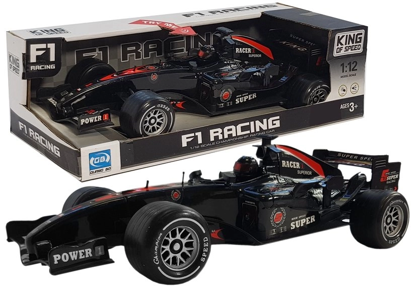 Lean Toys Závodní auto Bolid se zvuky a světly