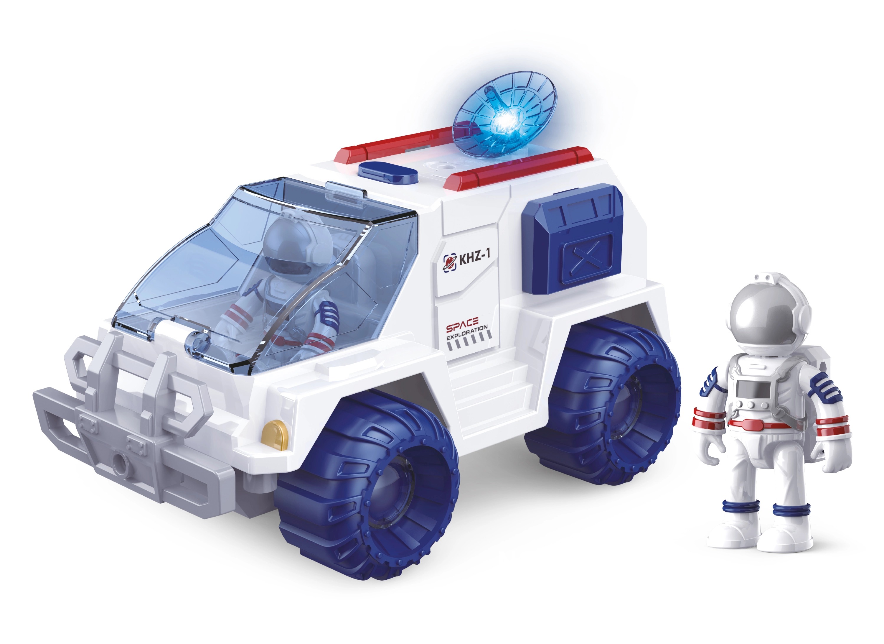 Wiky vehicles Vesmírné vozidlo s kosmonautem a efekty 17 cm