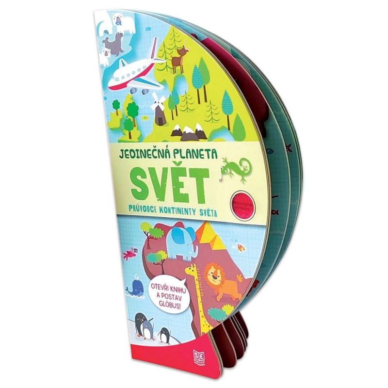 Levně Rozkládací glóbus Kniha PEXI - Svět