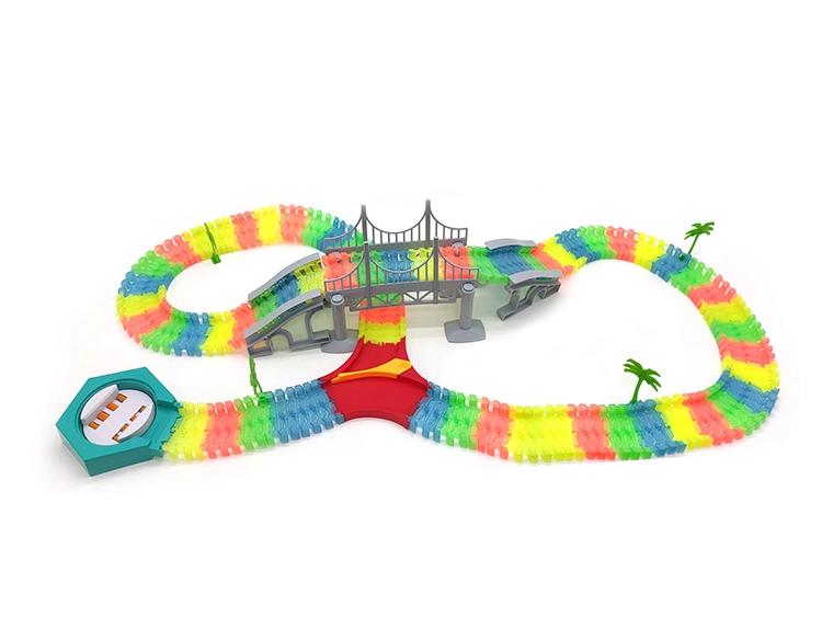 Levně Mac Toys Svítící dráha 192 dílů