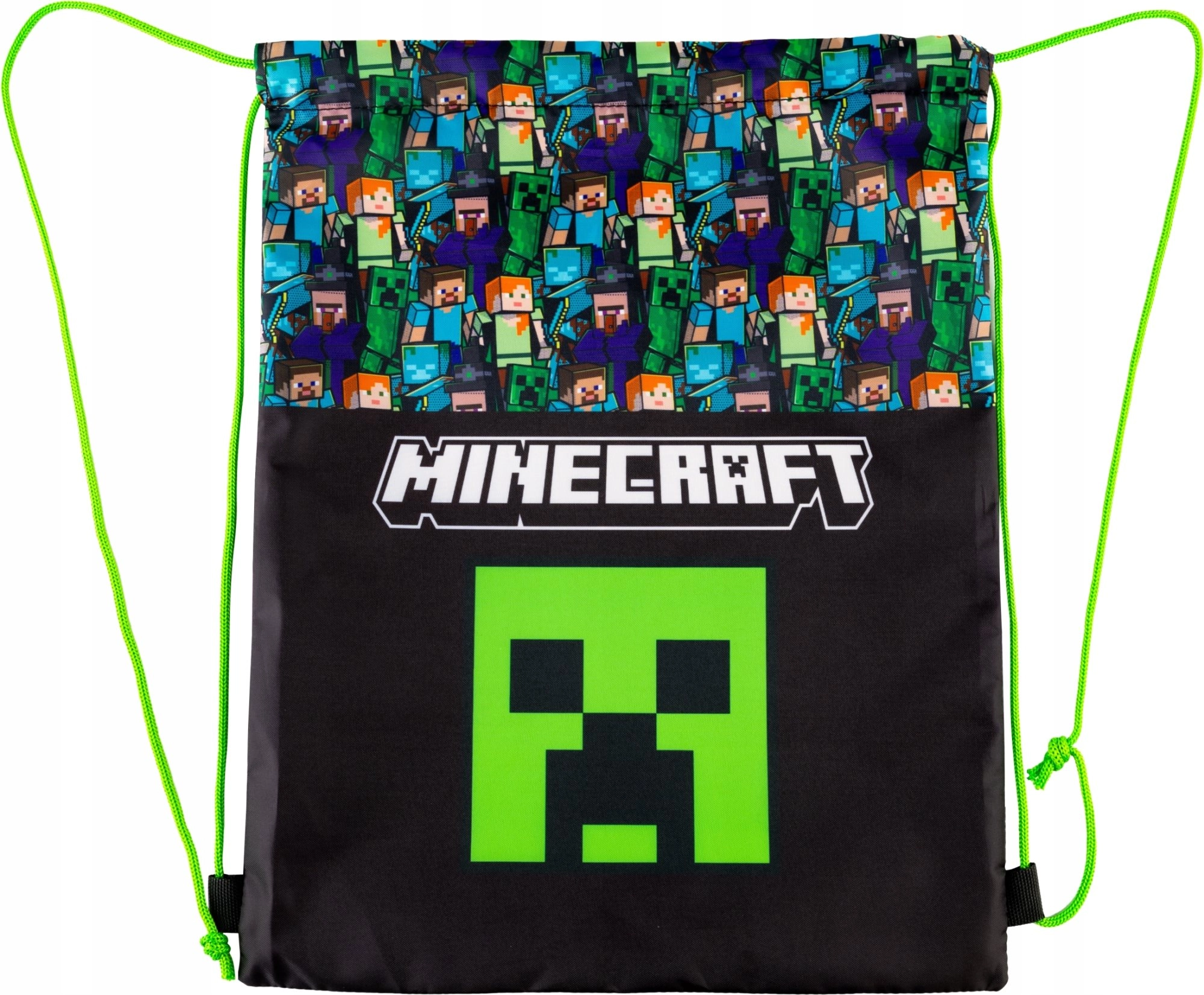 Sáček na cvičky Minecraft 33 × 40 cm