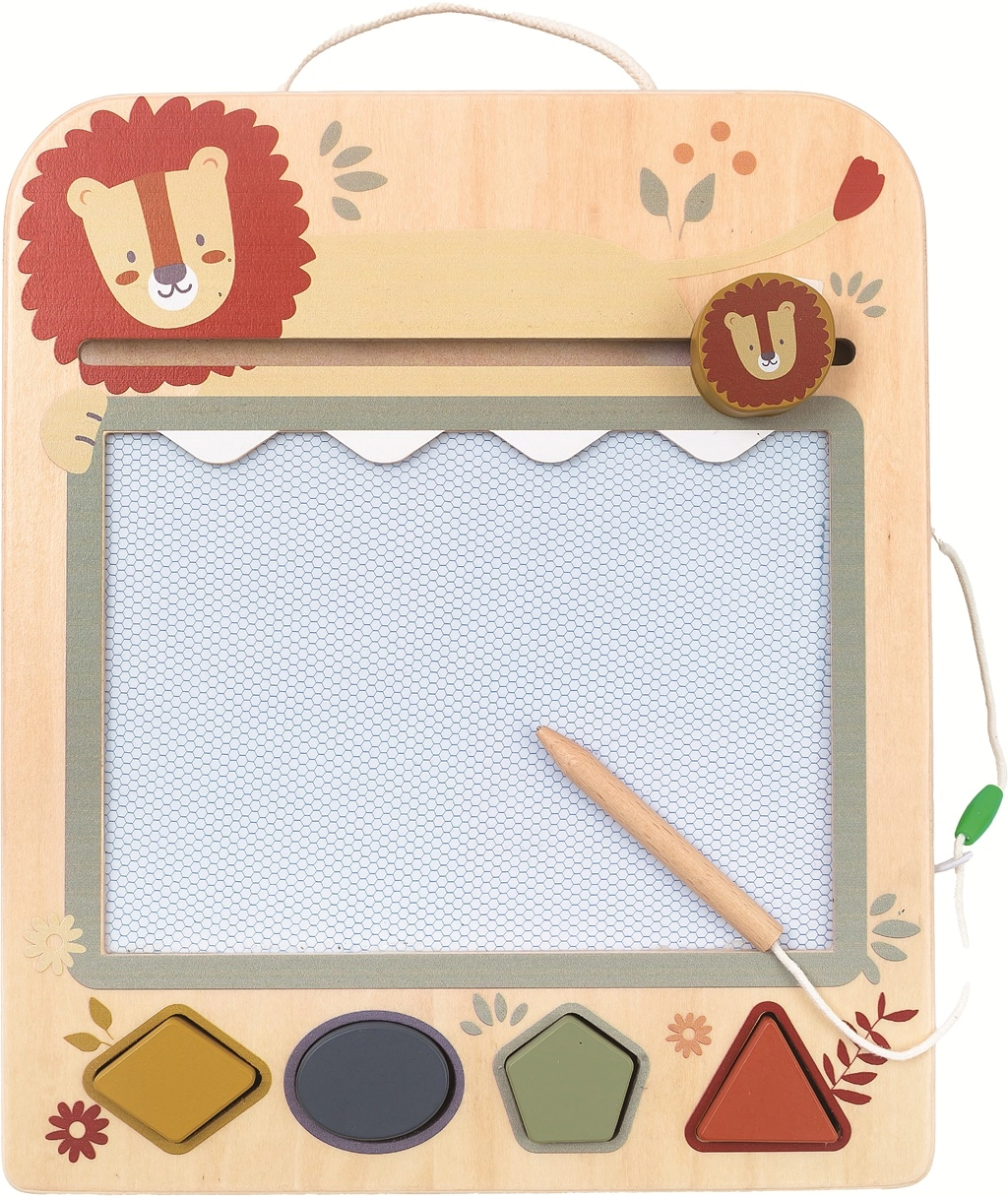 Magnetická kreslicí tabule lvíček 2Kids Toys