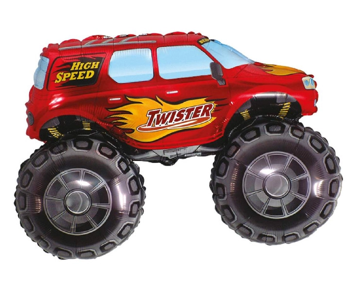 Fóliový balónek auto Twister 68 × 96 cm