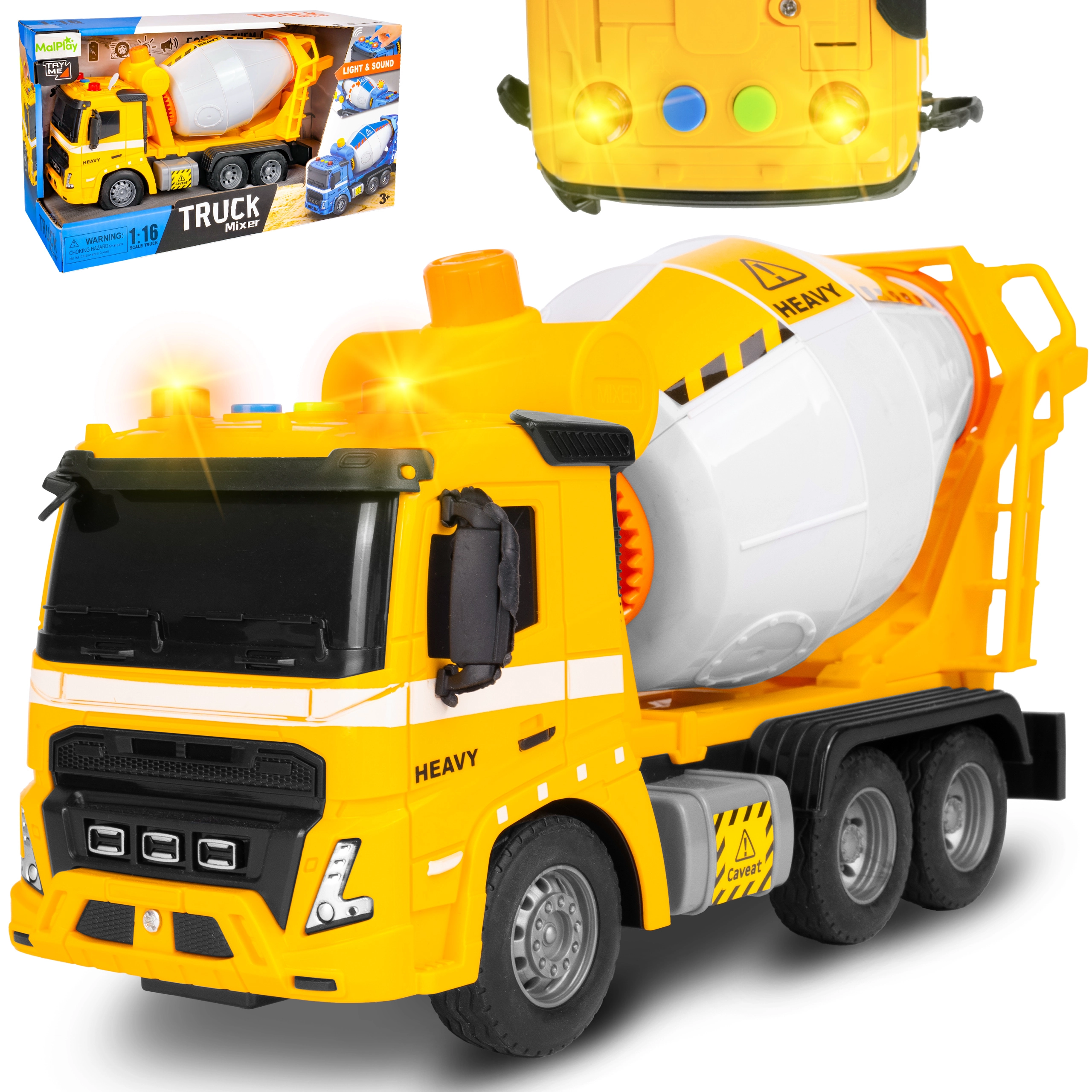 Cisternový nákladní vůz 1:16 se světlem a zvukem