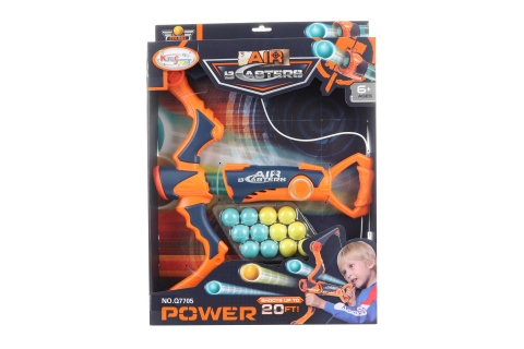 LAMPS POWER Air Blasters kuše pistole s EVA kuličkami 12ks