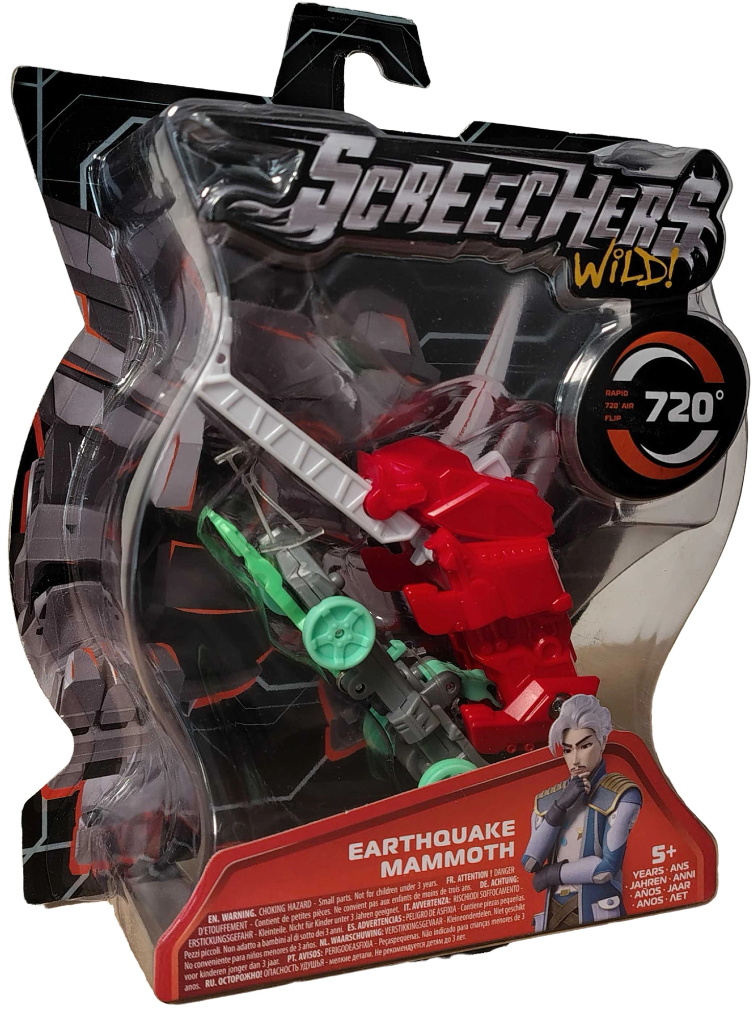 Screechers Wild! transformující vozidlo Earthquake Mammoth mamut