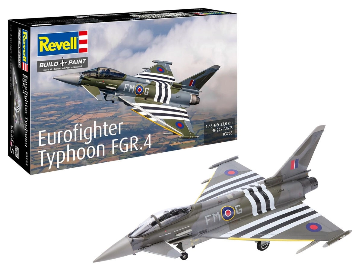 Plastikový model letadla Eurofighter Typhoon FGR.4 1:48