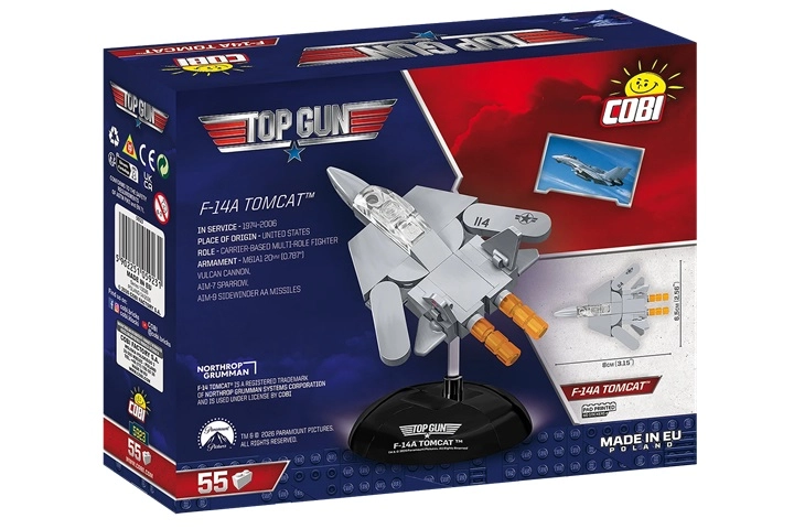 Cobi 5923 TOP GUN F-14 TOMCAT, 1:300, 55 k