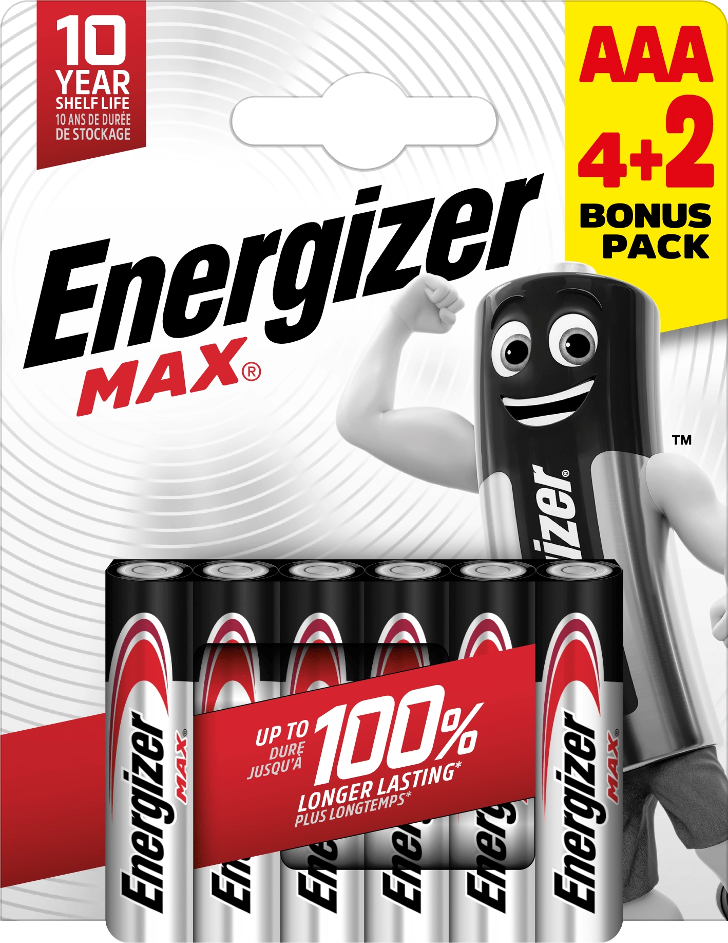 Energizer Max AAA 6ks E303328200