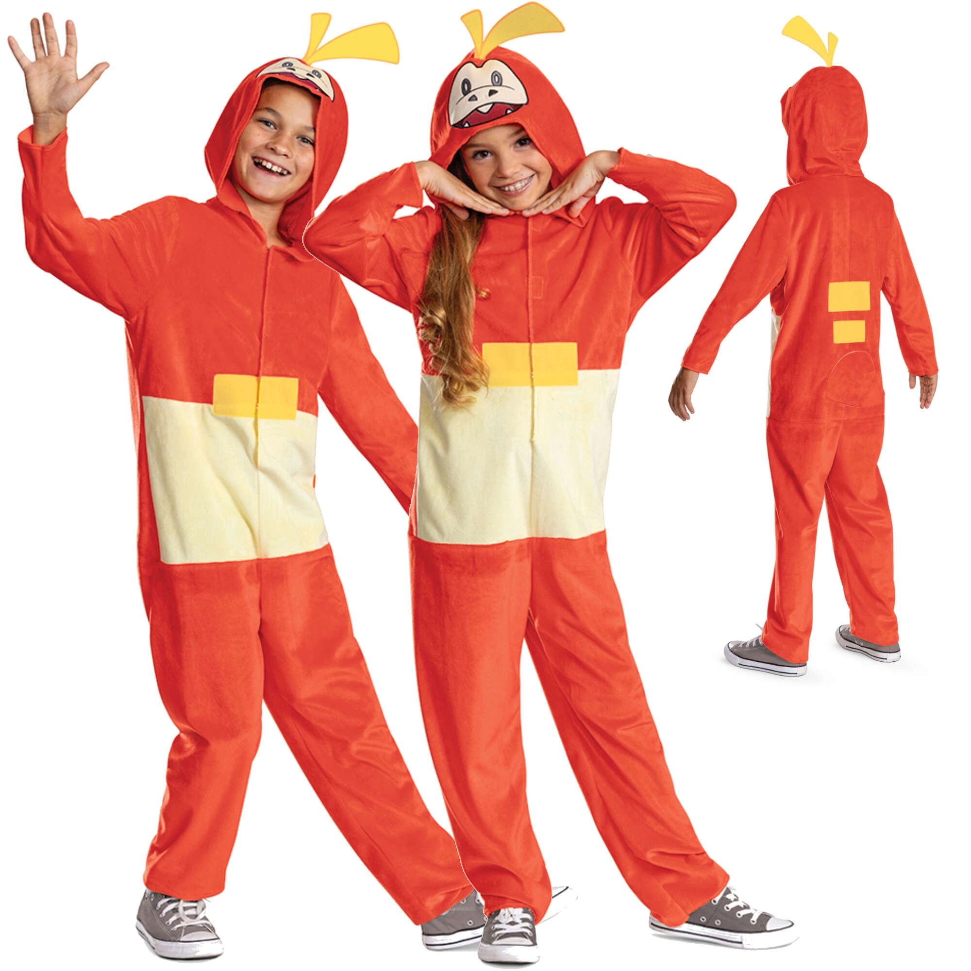 Kigurumi kostým POKEMON Fuecoco pro děti 127–136 cm (7–8 let)