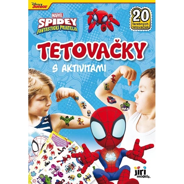Tetování s aktivitami SPIDEY