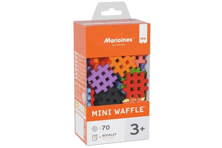 Mini waflové stavebnice 70 dílků, vzor 2