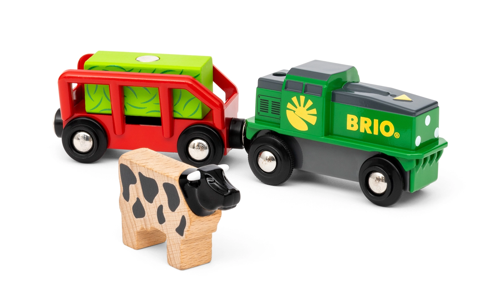 Levně Farmářský vlak na baterie BRIO