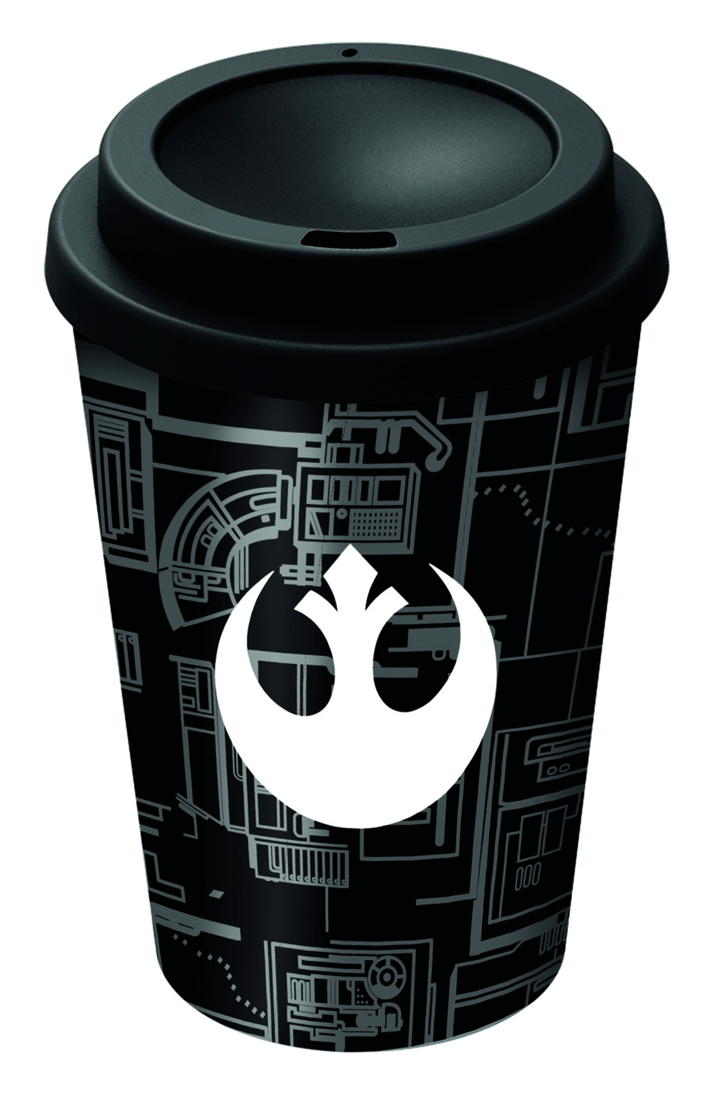 Alltoys Hrnek Star Wars s víčkem 390 ml