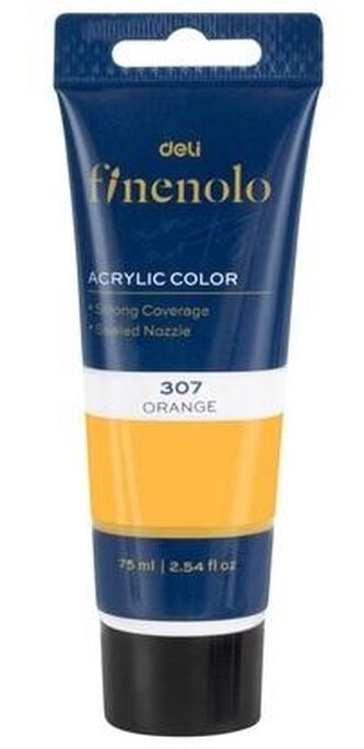 Akrylová barva 75ml Hořčicová KARTONPP