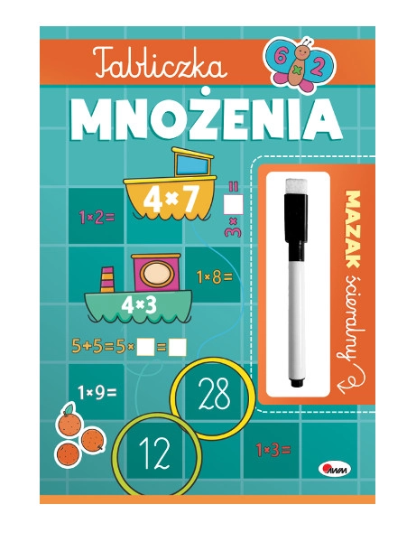 Smazatelný sešit – násobilka