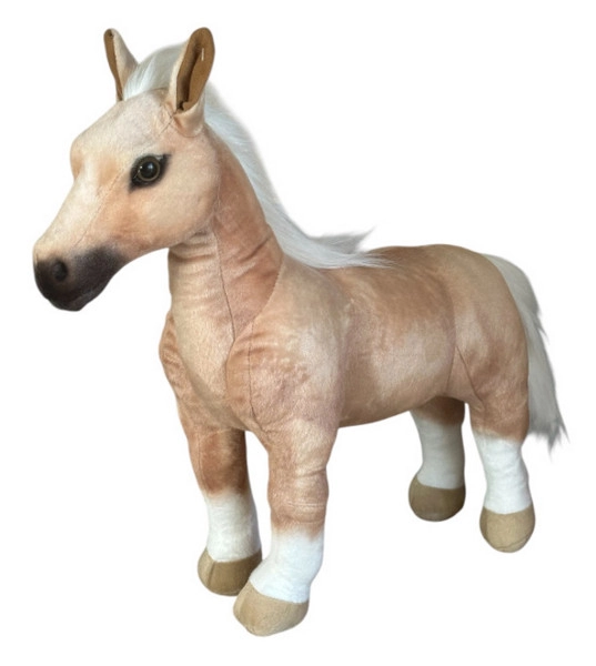 Plyšový kůň Palomino 55 cm