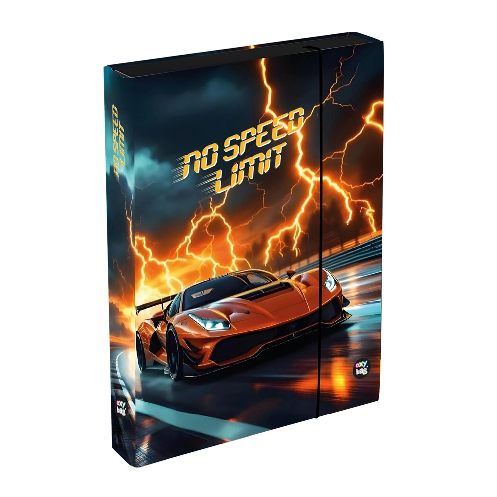 Box na sešity A4 Jumbo auto 2 KARTONPP