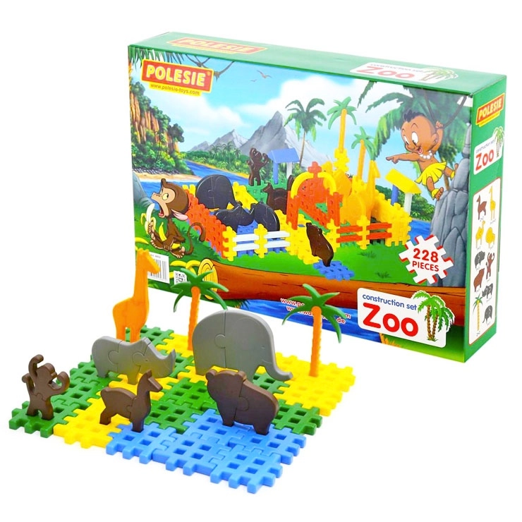 Stavebnice Blok zoologická zahrada