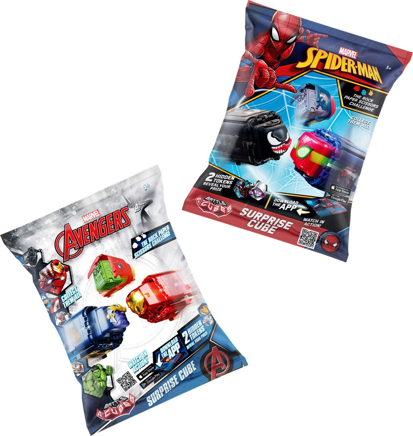 Levně Bojové Kostky Marvel s Překvapením