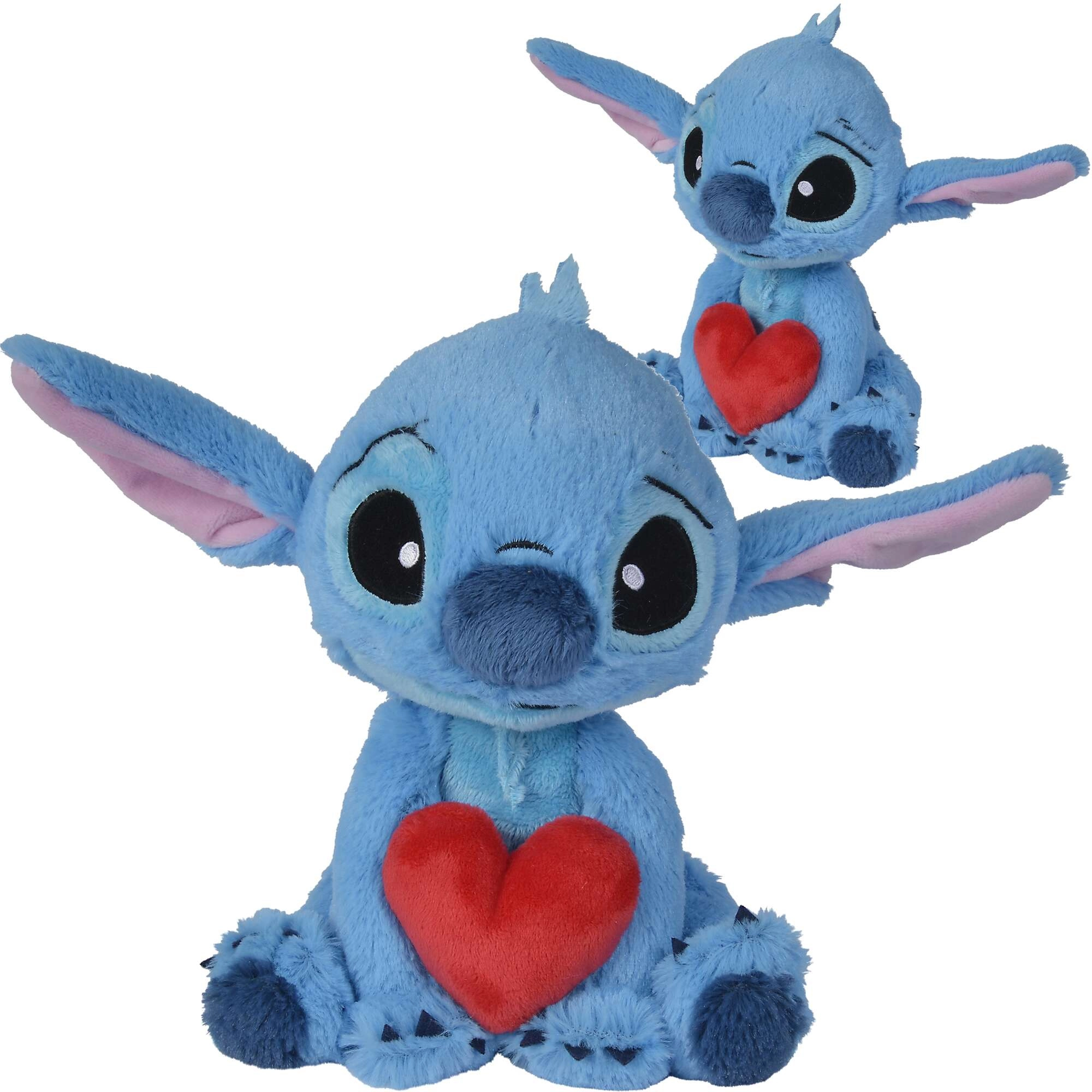 Plyšák STITCH srdce 25 cm DISNEY