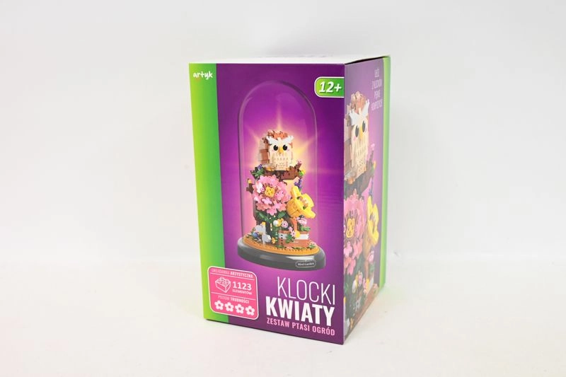Stavebnice pod průhlednou kopulkou Sova