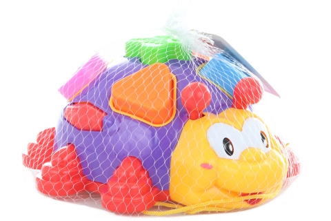 Dřevěná vkládačka Beruška pro děti od 18 měsíců