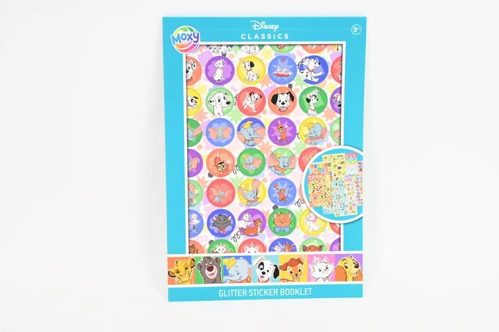 Disney brokátové samolepky A5 – 8 archů