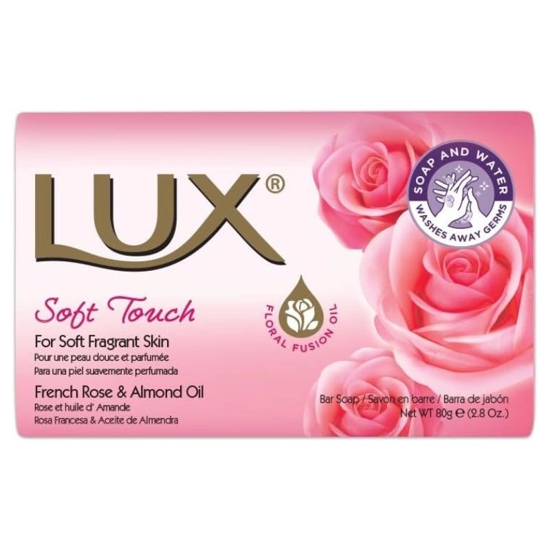 Lux Soft Touch tuhé mýdlo 80 g